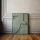 thumbnail image 1 of Cuadro Abstracto 3D Green Moss, 1 of 11