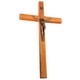 thumbnail image 2 of Estatua De Crucifijo De Jesús De Madera, Figurita Católica, Manualidades, Pared, Iglesia, Decoración, Regalo, 2 of 5