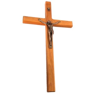 Magideal - Estatua De Crucifijo De Cruz De Jesucristo De Religiosa, Figurita Católica, Artesanías, Escultura De Pared, Decoración De Capilla Para El