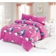thumbnail image 1 of Cobertor de Invierno de Plush y Chiporro 1,5 Plaza Fucsia Unicornio, 1 of 1