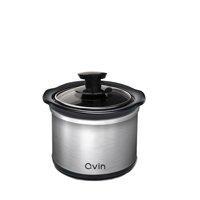 Mini Crisol Para Fondue Food Warmer Qvin De 0.65 Litros En Olla De Cocción Lenta