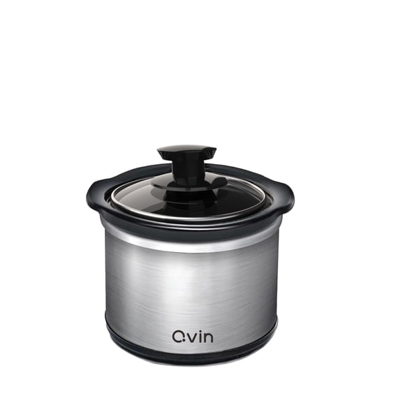 Mini crisol para fondue Food Warmer Qvin de 0.65 litros en olla de cocción lenta