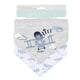thumbnail image 1 of Set 2 Babero Bandana Gris Avion Niño, 1 of 4