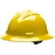 thumbnail image 1 of Casco de seguridad Bullard S71 de ala completa, ajuste de carraca de 4 puntos, amarillo, 1 of 1