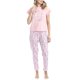 thumbnail image 1 of Pijama Estampado De Algodón Y Viscosa Para Mujer, 1 of 3