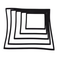 Magideal - 5 Piezas Anillos De Comida Para Tanque De Peces Anillos De Alimentación De Peces, Eva, 5 Tamaños Anillos De Alimentación De Peces De Corral De Planta Negro