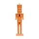 thumbnail image 3 of Figura De Cascanueces, Decoración Navideña, Estatua Para Chimenea, Festival, Navidad, Naranja, 3 of 3