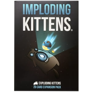 Exploding Kittens Llc - Juego De Cartas Exploding Kittens Expansión Imploding +7 Años