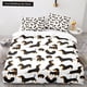 thumbnail image 2 of Cartoon Dog Animals Duvet Cover King Queen Size Lovely Pet Puppy Bedding Set for Kids Boys Girls Wildlife Polyester Quilt Cover, 2 of 5