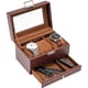 thumbnail image 1 of Vitrina Watch Box ProCase de 3 ranuras con cajón para hombre, 1 of 7
