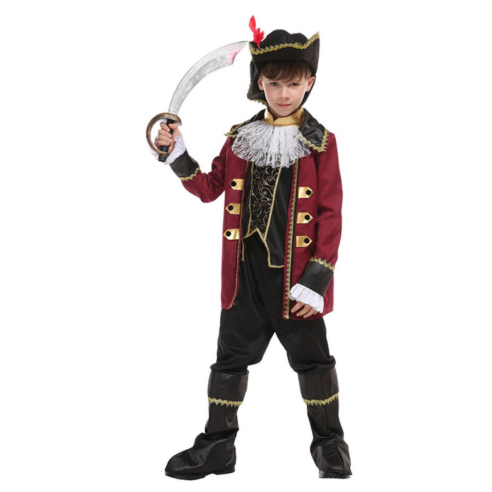 Red Sale - Disfraz Cosplay Pirata Corsario Niño