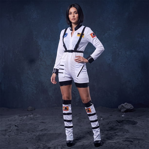 Disfraz Astronauta Cosplay Juego Rol Traje Espacial Niños