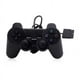 thumbnail image 4 of Controlador con Cable para PS2, Controlador de Gamepad con Cable, Joystick Remoto con Doble Vibración y Choque para PlayStation 2, Negro, 4 of 5