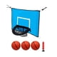 thumbnail image 3 of Trampolines, aro de baloncesto, accesorio para deportes al aire libre, juego de baloncesto para , materiales blandos impermeables, patio trasero, , estilo d, 3 of 5