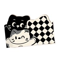 Magideal - Alfombra De Baño De Dibujos Animados, Antideslizante, Suave, Elegante, Absorbente, Encantadora Alfombra Para El Suelo, Para Pasillo, Bañera, Baño Late