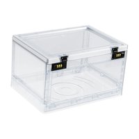 Magideal - Caja Transparente Con Bloqueo De Contraseña, Contenedor De Almacenamiento Bloqueable, Organizador, Tableta Con Contraseña, Caja De Bloqueo De Teléfono