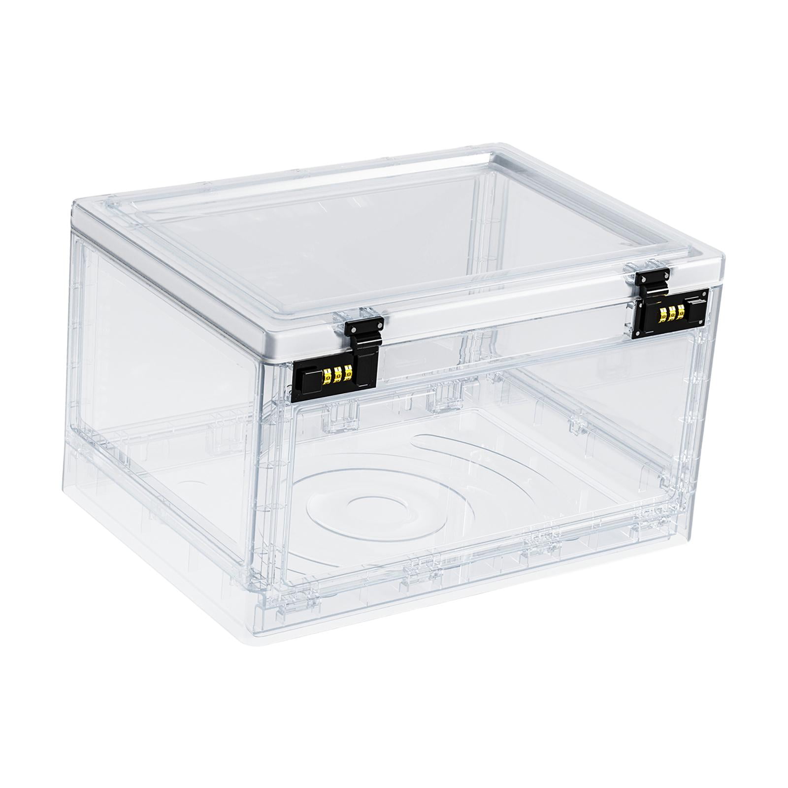 Magideal - Caja Transparente Con Bloqueo De Contraseña, Contenedor De Almacenamiento Bloqueable, Organizador, Tableta Con Contraseña, Caja De Bloqueo De Teléfono