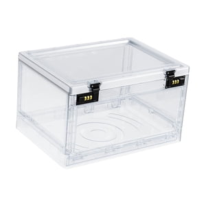 Magideal - Caja Transparente Con Bloqueo De Contraseña, Contenedor De Almacenamiento Bloqueable, Organizador, Tableta Con Contraseña, Caja De Bloqueo De Teléfono