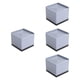 thumbnail image 4 of 4x Elevadores De Cama Almohadillas Antideslizantes Elevadores De Muebles Para Escritorio Sofá Gabinete Gris 7,5 Cm, 4 of 5