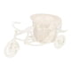 thumbnail image 3 of Bicicleta Flor Artificial Cesta Florero Planta Estante Para Fiesta Interior Decoración Del Hogar Blanco, 3 of 5