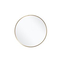 Vgo - Espejo Decorativo Para Colgar Redondo Metal Ø50 Cm