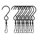 thumbnail image 1 of 10x Clips De Ganchos Giratorios En Forma De S Para Colgar Flores De Viento De Jardín/macetas, 1 of 5