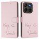 thumbnail image 2 of Funda Cartera para Motorola Moto G67 con Bloqueo RFID, Cierre Magnético y Ranuras Tarjetas Rosa, 2 of 6