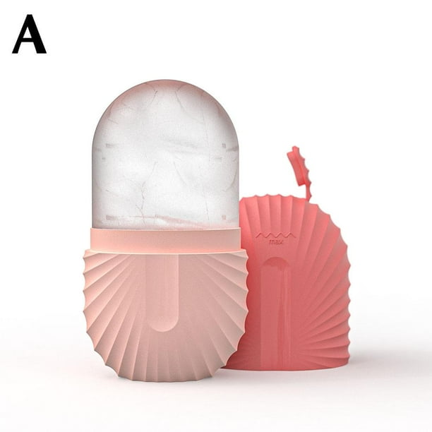 Silicone Massage Ice Roller Reusable Physical Cooling Eliminate Swelling Sunburn Repair Ice Globe Face Beauty Massage