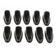 thumbnail image 3 of Gancho para batería de tambor de tambor de 10 piezas para piezas de instrumento de precusión negro, 3 of 5