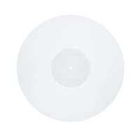 Magideal - Alfombril Para Tocadiscos "", Alfombril Antideslizante Para Ptos Giratorios, Mejora Alfombril De Fonógrafo De Sonido Para , Blanco