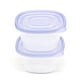 thumbnail image 1 of Hermético Cuadrado 1200ML Pp 2 Piezas Morado, 1 of 1