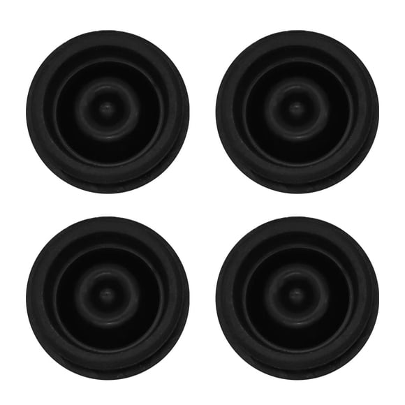 Tapones de Goma para Tapa de Cubo de Remolque SUNCARACCL Paquete de 4 3.8 cm