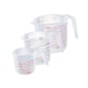 thumbnail image 2 of Tazas Medidoras Con Escala Recipientes Medidores Con Asa Y Pico Vertedor, 2 of 3