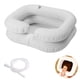 thumbnail image 1 of 1 lavabo inflable para champú, ideal para la cabecera de la cama, para rastas, portátil para personas mayores, discapacitadas, embarazadas, lesionadas, postradas en cama, con discapacidad, bandeja, 1 of 8