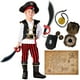 thumbnail image 1 of Disfraz de pirata Spooktacular Creations rojo Deluxe para niño, 1 of 3