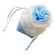 thumbnail image 3 of Bolsa De Dulces Estilo Chino Bolsa De Regalos De Flores Bolsa De Regalo Con Cordón Azul Claro, 3 of 5