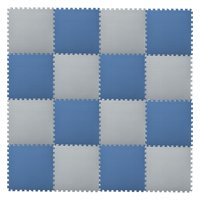 Bothyi - Eva Baby Puzzle Mat Escalada Pad Floor Foam Play Mat Azul Gris 16Pcs