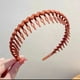 thumbnail image 5 of Hair Clip Frosted Color Headband Women's Non-slip Band Teeth Simple Pressure Headband Face Headband Hair Accessories, 5 of 5