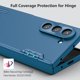 thumbnail image 3 of Funda Nillkin Super Frosted Shield para Samsung Galaxy Z Fold 6, color azul, 3 of 8