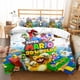 thumbnail image 1 of Ma-rio 3 Pcs Comforter Set with 2 Pillowcases,Mari-o Bedding Set Sheet Set for Kids Adults,All Season Lightweight, 1 of 5