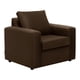 thumbnail image 2 of Sofa Kendy 1c Felpa 30 Chocolate, 2 of 5