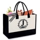 thumbnail image 1 of Cesta De Regalo Bolsa De Mano Grande Personalizada Con Monograma, 1 of 3