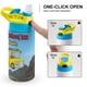 thumbnail image 4 of El autobús mágico Botella de Agua con Tapa Pop Top de Un Toque, Acero Inoxidable, a Prueba de Fugas, para Deportes, Botella Infantil azul 12 oz, 4 of 6