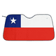 thumbnail image 1 of Cortina Parasol Parabrisas Auto Bandera Chilena Chile, 1 of 5