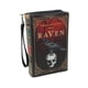 thumbnail image 1 of Bolso tipo libro Things2Die4 23 cm vinilo The Raven negro, 1 of 3