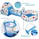 thumbnail image 3 of Juguete Carpa 3 En 1 Tunel Piscina De Pelotas Infantil Azul, 3 of 5