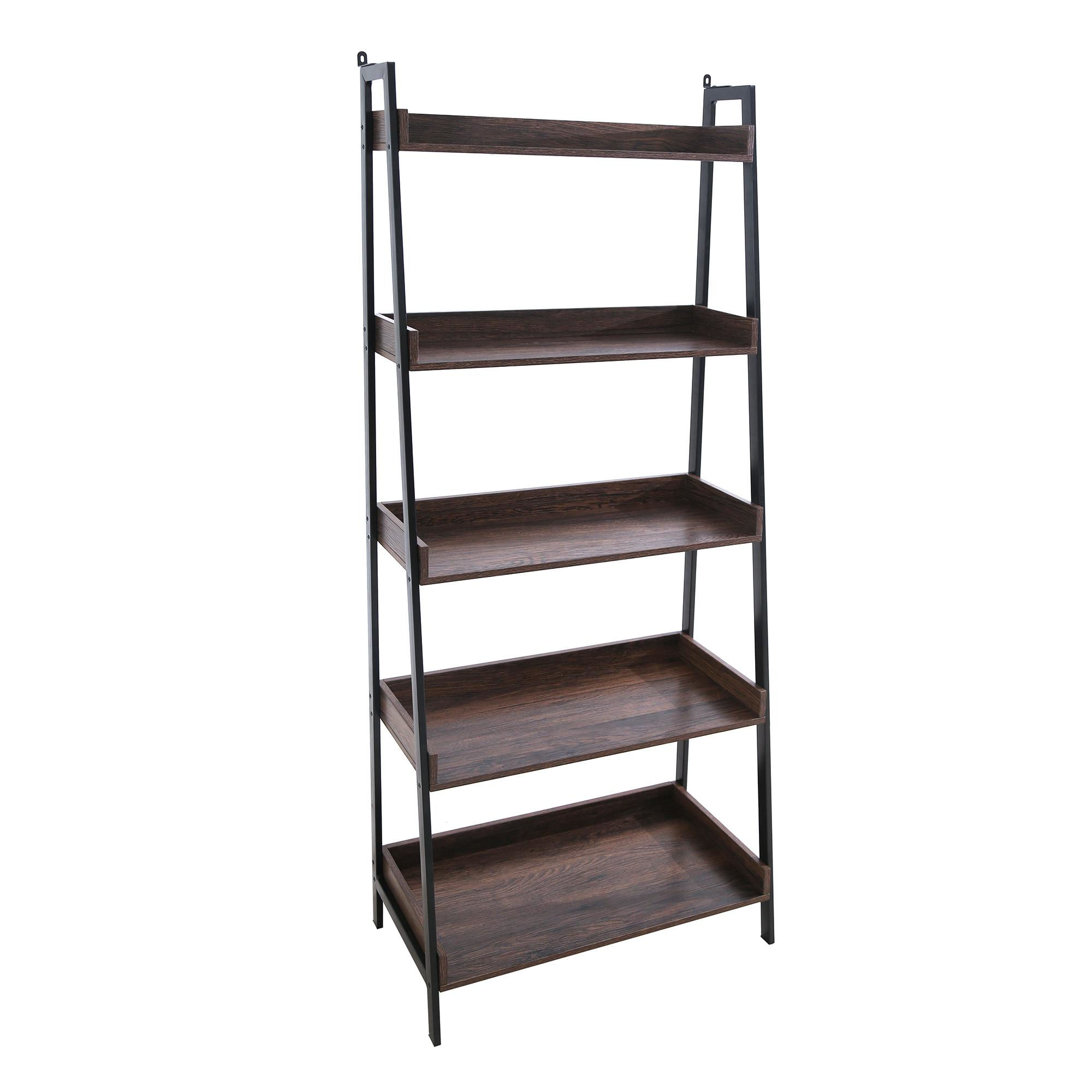 Mainstays - Estante D2118.0166-bb Industrial 62x30x155 Cm Negro - Café