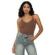 thumbnail image 1 of Body Mujer Sin Mangas Lencero Café Corona, 1 of 5