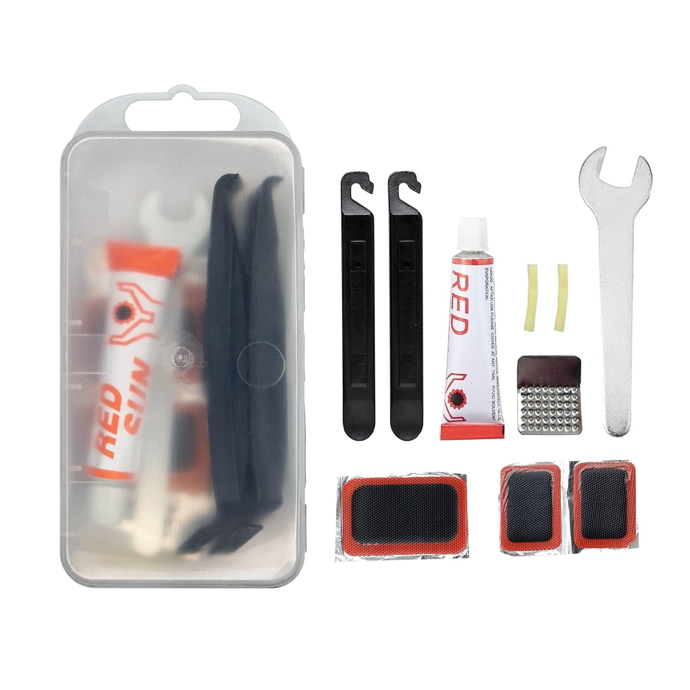 Frc - Kit De Reparación Para Bicicleta Con Estuche