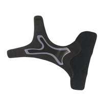 Ioensy - Tobillera Soporte Brace Manga Pie Envoltura Protectora Para Ejercicio Gimnasio En Casa Negro
